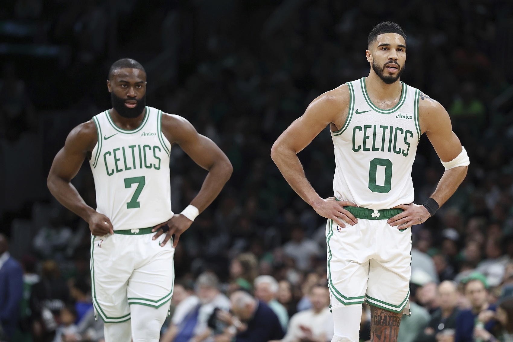 kaiyun sports-海沃德：塔图姆&amp;布朗是联盟中最好的两名侧翼之一 绿军球迷真有福